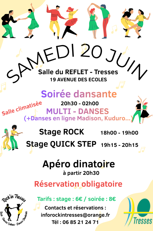 Affiche Soirée 20 juin 2026